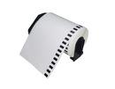 съвместими етикети Brother DK-22246 - White Continuous Length Paper Tape 103mm x 30.48m, Black on White - MK-DK-22246