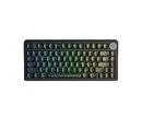 геймърска механична клавиатура Wireless Gaming Mechanical Keyboard F75HE - Black King Magnetic Switch [Linear] (English US), Black Contour