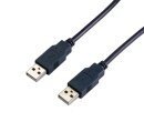 USB 2.0 AM / AM Black - CU203-B-2m