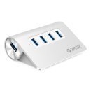 хъб USB3.0 HUB 4 port Aluminium - M3H4