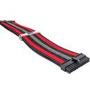 комплект удължителни кабели Custom Modding Cable Kit Black/Red/Gray - ATX24P, EPS, PCI-e - BRG-001