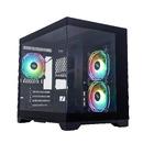 кутия Case mATX - MV6-TP Black - 3 fans included
