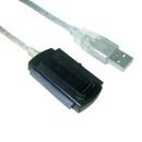 Кабел адаптер USB to IDE+SATA - CU813-0.8m