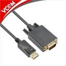 DisplayPort DP M / VGA M - CG607-1.8m