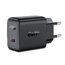 Универсално зарядно за стена Charger Wall GaN PD30W - A21 - USB-C x 1, Black