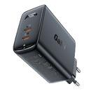 Универсално зарядно за стена Charger Wall GaN PD50W - A29 - USB-C x 2, Black
