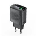Charger Wall GaN Quick Charge 18W - A90 - USB-A x 1, Black