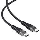 Кабел USB-C to USB-C Cable 60W MAGNETIC 1.2m - C11-03 - Black