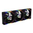 Комплект вентилатори Fan Pack 3-in-1 3x120mm - AEOLUS P2-1203, Swappable Fan Blades (Reverse Fan Blades Included), Daisy-Chain, Infinity Mirror, A-RGB