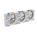 Комплект вентилатори Fan Pack 3-in-1 3x120mm - AEOLUS P2-1203 White, Swappable Fan Blades (Reverse Fan Blades Included), Daisy-Chain, Infinity Mirror