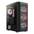 кутия Case ATX - Beam-G-BK-v2 - 4 fans included