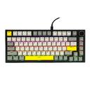 Ajazz геймърска механична клавиатура Gaming Mechanical Keyboard AK820 - Moon Switches [Linear] (English US), Black, Gray, RGB