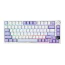 Wireless Gaming Mechanical Keyboard AK820 PRO - Gift Switch [Linear] (English US), Purple, White, Blue