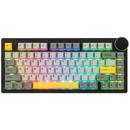 геймърска механична клавиатура Gaming Mechanical Keyboard AK820 V2 - Arctic Isle Magnetic Switch [Linear] (English US), Black, Gray, Yellow