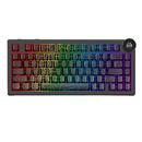 геймърска механична клавиатура Wireless Gaming Mechanical Keyboard AK820 V2 PRO - White peach Switch [Linear] (English US), Black