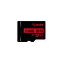 microSDXC 64GB UHS-I V10 A1, Adapter - AP64GMCSX10UB-R