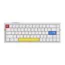 професионална геймърска механична клавиатура Professional Gaming Mechanical Keyboard RS6 Ultra - 8K, TTC RGB Magneto Switches [Linear] - White Shadow