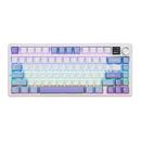Aula Wireless Gaming Mechanical Keyboard F75 MAX - Reaper Switch [Linear] (English US), White, Blue, Purple