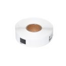 Brother DK-11204 ROLL ONLY - Multi Purpose Labels, 17mmx54mm, 400 labels per roll, Black on White - MK-DK-11204-RO