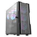 кутия Case ATX - DK431 Mesh Black - 4 fans included