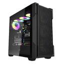 Darkflash Case ATX - DS900 Mesh Black - 4 x 120 mm A-RGB fans included