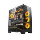 кутия Case ATX - K430 Black - 6 x 120 mm A-RGB fans included, USB-C