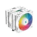 CPU Cooler AG620 White - Addressable RGB, Dual-Tower - LGA1700/AM5