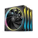 Fan Pack 3-in-1 3x120mm - FL12R SE Black, Reverse, Addressable RGB