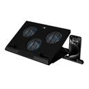 Gamdias Охладител за лаптоп Gaming Notebook Cooler 19" - AETHER E1 - USB Hub, Phone Stand