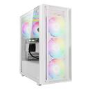 кутия Case ATX - AURA GC2 Elite White - Mesh, RGB, Tempered Glass