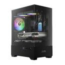 кутия Case mATX - AURA GC9M - 3 x 120 mm A-RGB, Tempered Glass