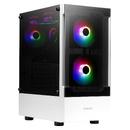 кутия Case ATX - TALOS E3 White - aRGB, Tempered Glass