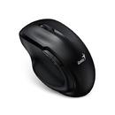 безжина безшумна мишка Mouse Wireless Silent - Ergo 8200S Black - Silent, 2.4GHz