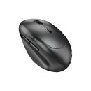 вертикална безжична мишка Vertical Mouse wireless Ergo 8350S - Silent, AI, Bluetooth, 2.4G, Dark Grey