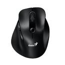 безжина безшумна мишка Wireless Silent Mouse Ergo 9000S - Silent, Bluetooth, 2.4G, Black