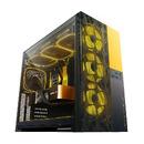 кутия Case EATX - Model 5 Vent Black/Yellow - 5 x 140 mm aRGB fans included