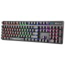 Gaming Keyboard Mechanical 104 keys GK-980 - Blue switches, Rainbow backlight
