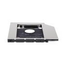 Makki тънко кади за лаптоп Laptop Caddy 9.5mm SATA3 with LED/switch MAKKI-CADDY-95-LS