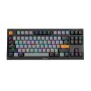 механична клавиатура Gaming Mechanical Keyboard KG980-B - RGB, Blue switches, TKL