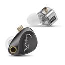 професионални слушалки Hi-Fi In-Ear-Monitors - Castor Pro Gray No Mic - Bass Up Edition