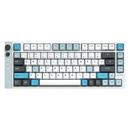 професионална геймърска механична клавиатура Professional Gaming Mechanical Keyboard JET 75 - 8K, Magnetic Gateron Jade Switches - White/Blue