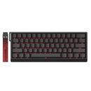 Madlions професионална геймърска механична клавиатура Professional Gaming Mechanical Keyboard MAD 60 PRO - Black, 8K, Sealed Silver Magnetic [Linear]
