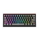 Gaming Mechanical keyboard 61 keys TKL - KG962G - RED switches, RGB