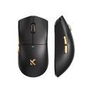 професионална геймърска мишка K7 Ultra Black - Wireless Gaming Mouse - Dual 8K, Omron Mechanical, Magnetic Charging Dock