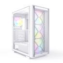 кутия AIR 1000 PREMIUM, Mid-tower Case, TG, 2 Front Panels, 4x120mm ARGB Fans, White