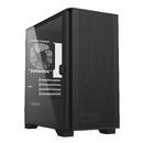 кутия AIR 100 LITE, Micro ATX Case, TG, 2x120mm Fans, Black