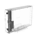 кутия за диск Storage - Case - 3.5 inch USB3.0 transparent, Vertical - 3159U3