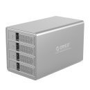 Storage - HDD Dock - 4 BAY with RAID, Aluminium - 9548RU3