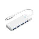 хъб USB3.1 HUB Type-C - 4 x USB3.0 - PAPW4A-C3-015-WH