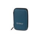 Orico калъф за външни дискове Portable Storage Bag - 2.5" Blue - PHD-25-BL